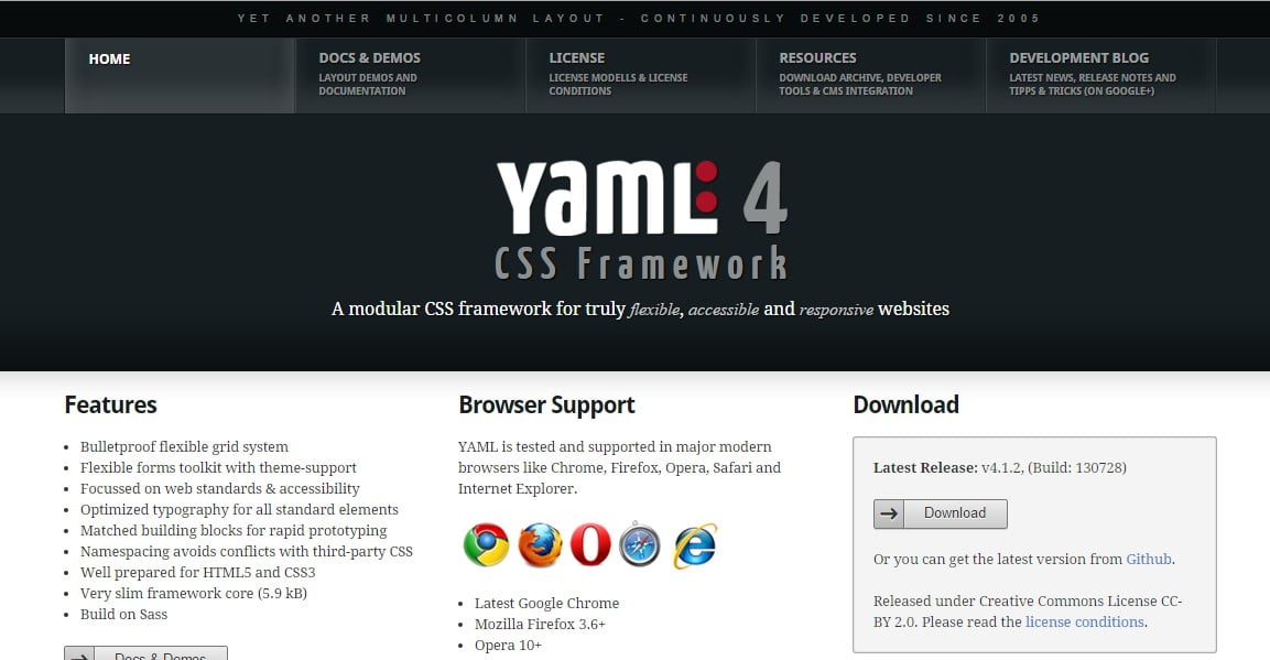 yaml framework