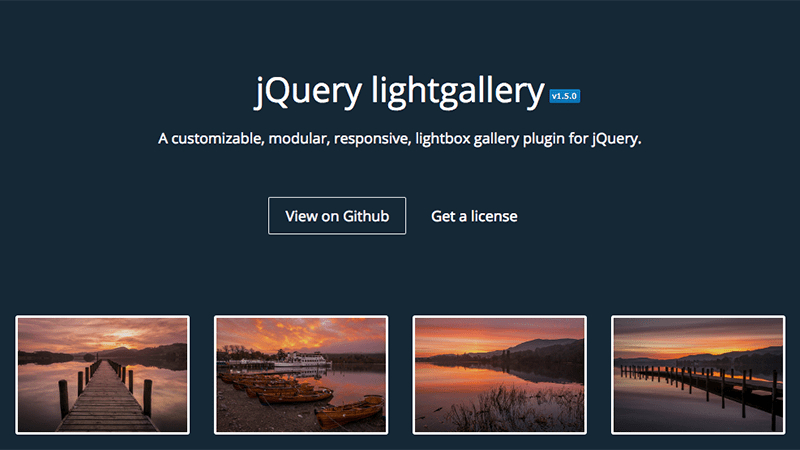 jQuery LightGallery - Free jQuery Image Gallery