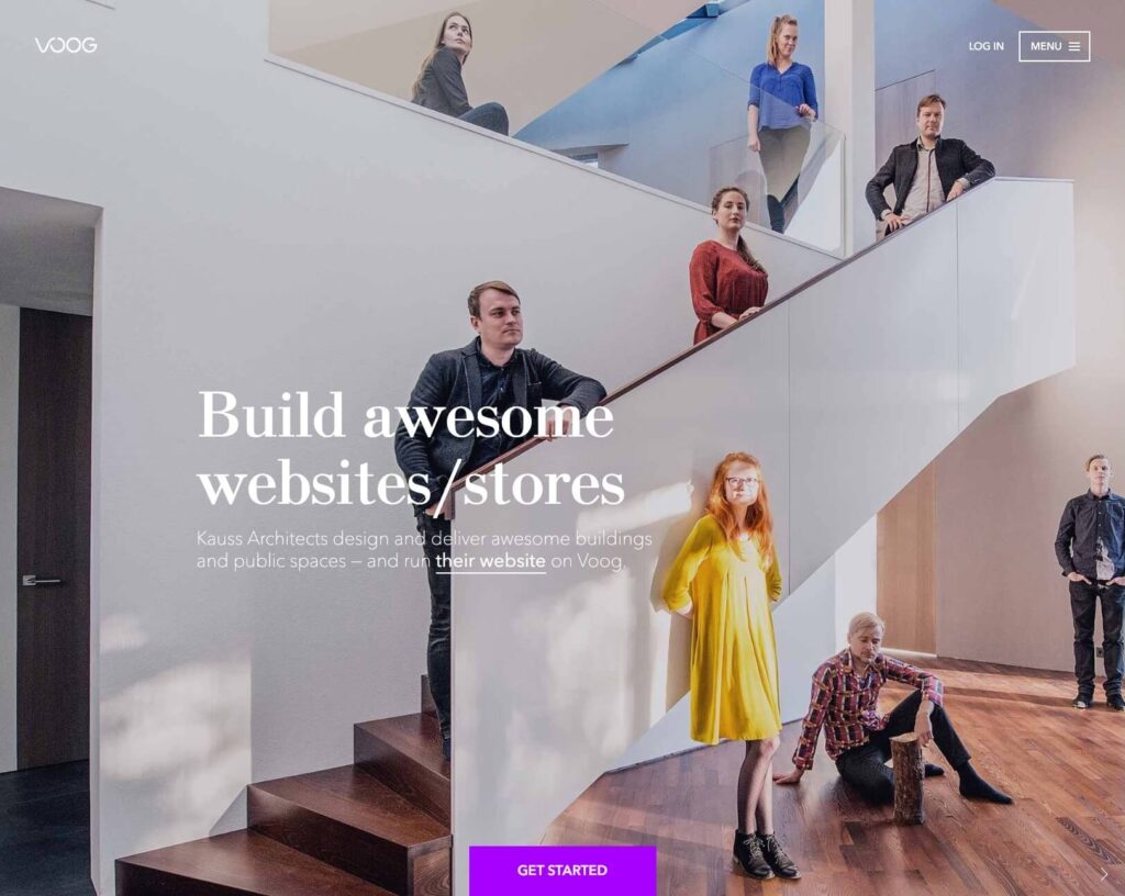 Voog - Build Awesome Website