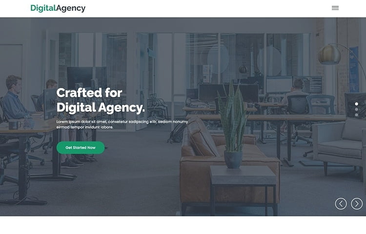 Digital Agency - Free Bootstrap Business Template