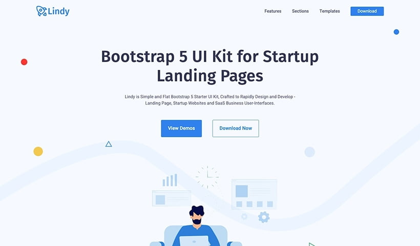 Lindy - Bootstrap 5 UI Kits
