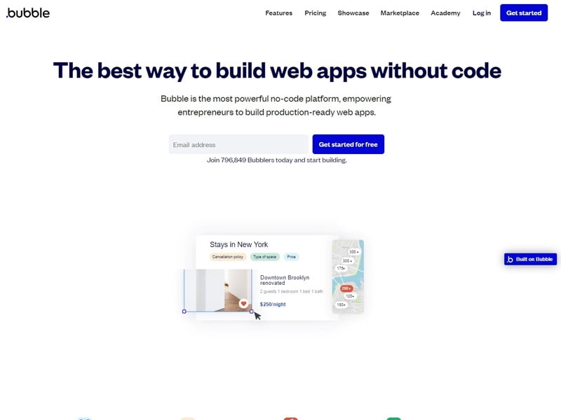 Bubble - Build App without code