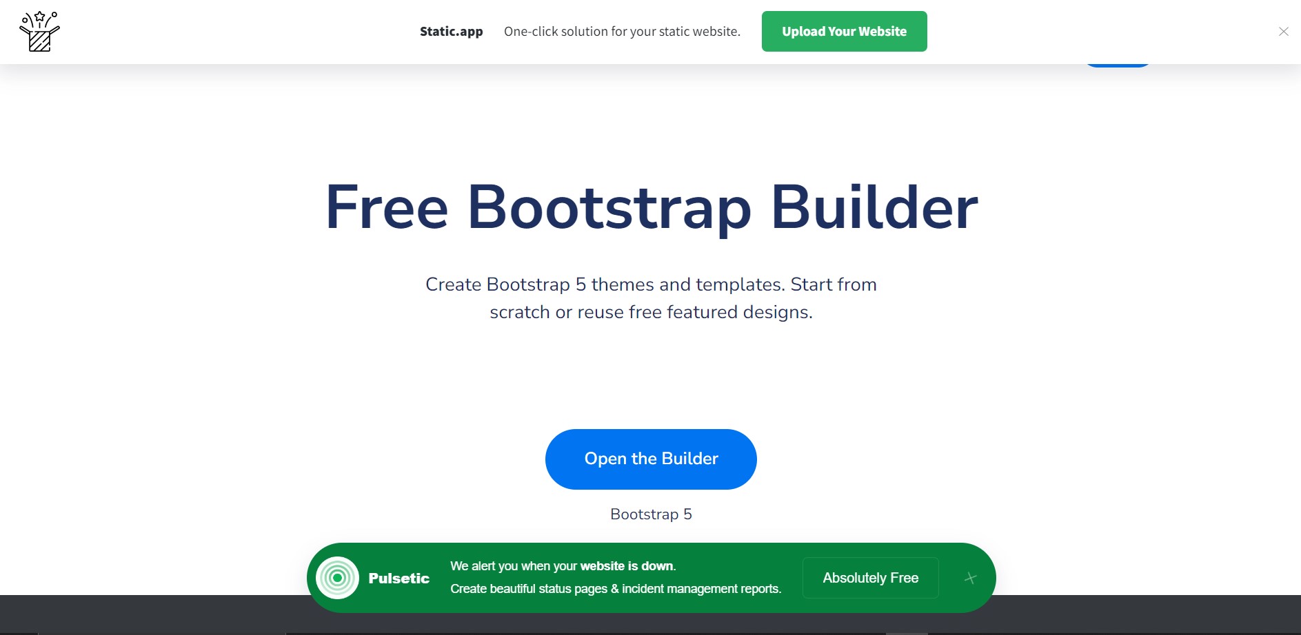 Bootstrap Build - Free Bootstrap Builder