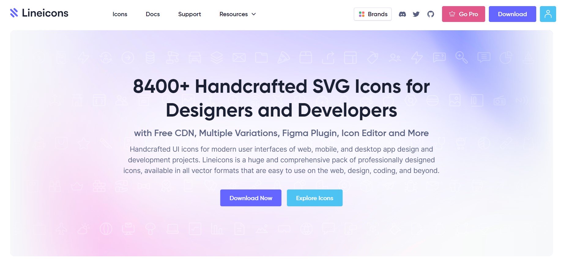 free icons for Bootstrap