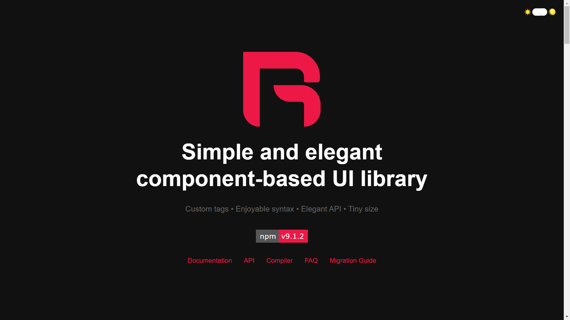 RiotJs - UI Library